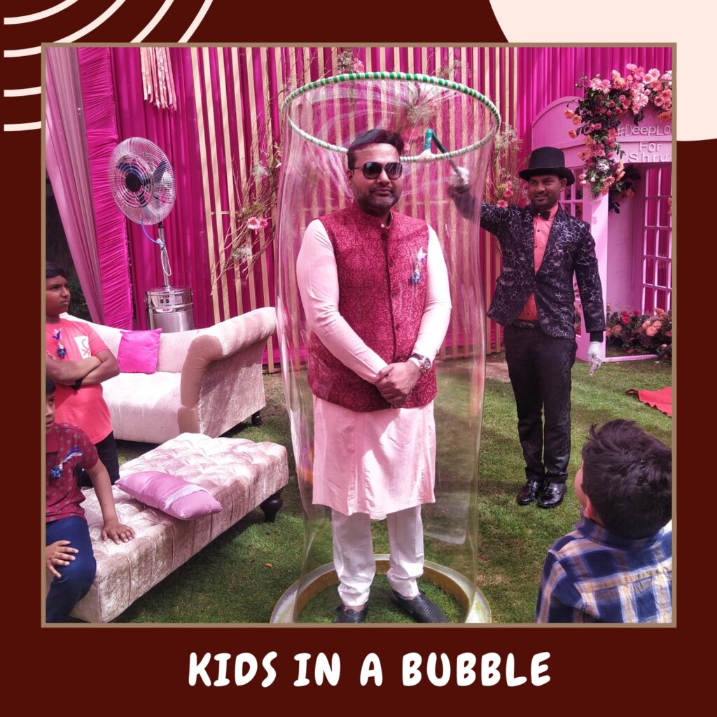 Kids in a bubble