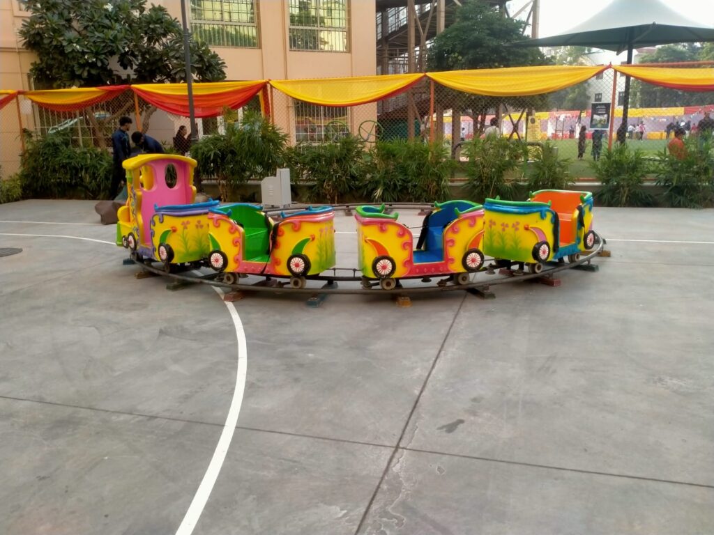 Toy train on rent