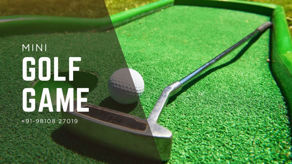 Mini Golf Game On Rent