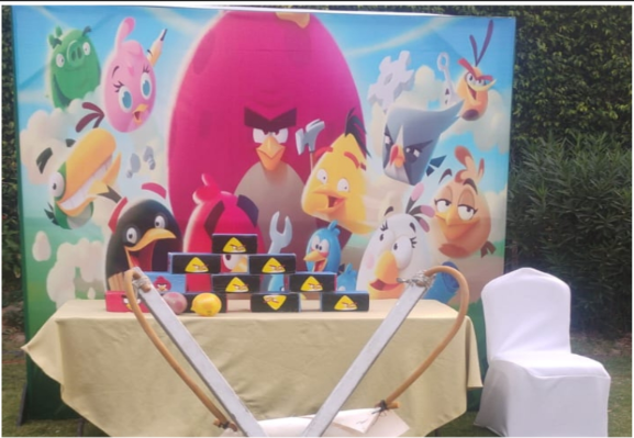 Angry Birds Game on rent