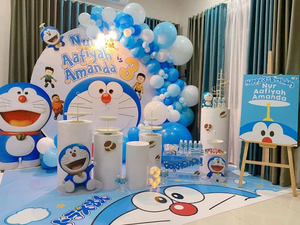 Doraemon Theme Birthday Party