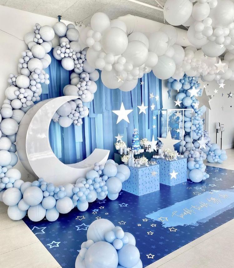 Star and Moon Theme Birthday Party