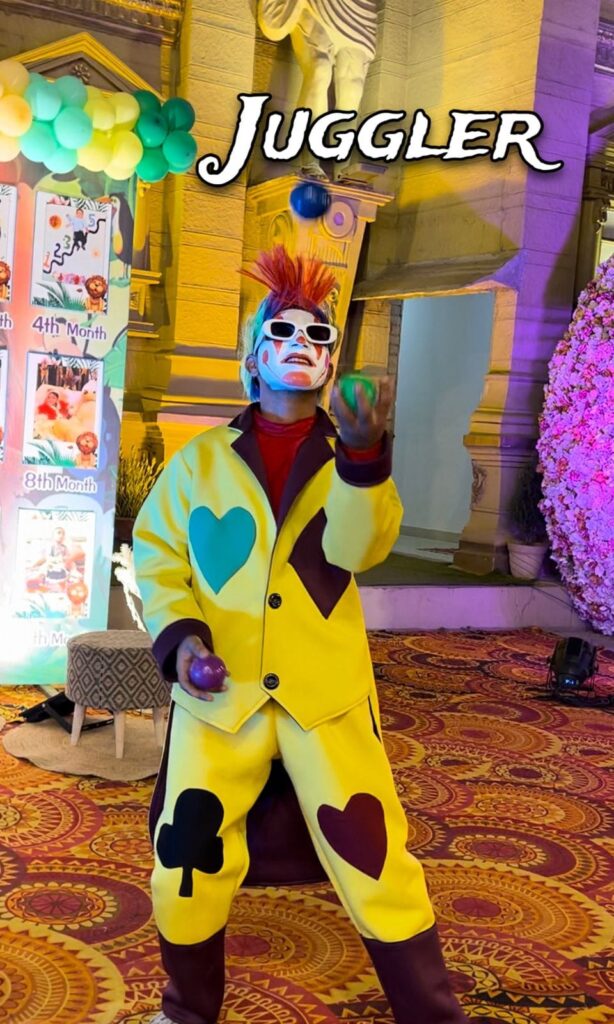 Juggler artist on rent In Delhi
