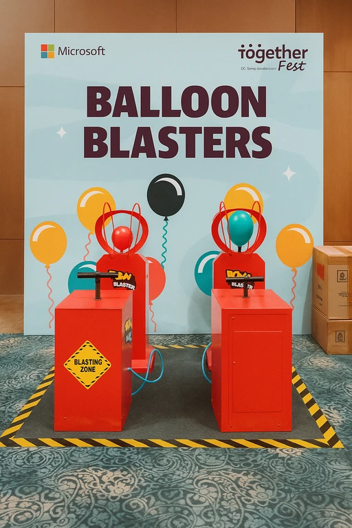 Balloon Blaster Game on Rent in Delhi NCR | Sahilabrakadabra